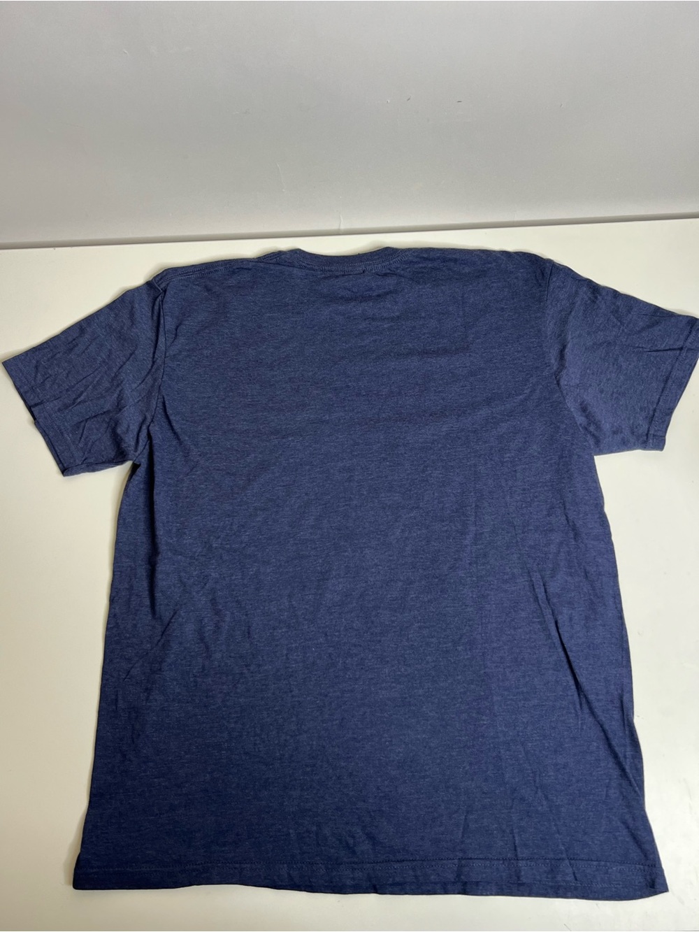 Pair of Poncho Men's T-SHIRTs Heathered Blue - Size Large - Picture 3 of 8